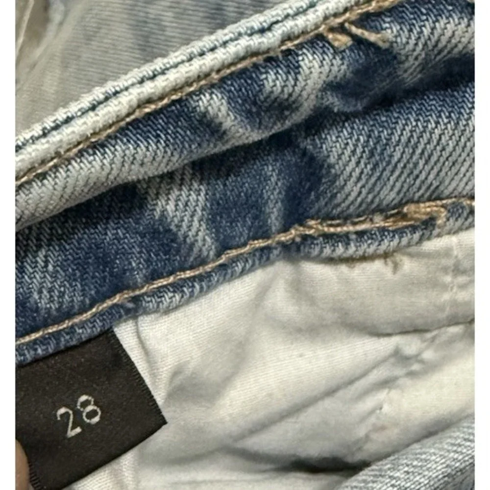 Flying Monkey Shorts size 28 Light Blue Denim‎ Jean High Rise Summer Boho Size 6